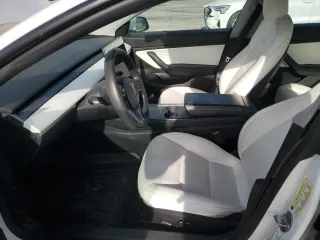 2021 Tesla Model 3 Standard Range Plus with VIN 5YJ3E1EA0MF858839, listed as a Copart auction lot 43784445 with 109,772 mi miles and Salvage Title. Bid and sale history available at DreamBid. Image 7.