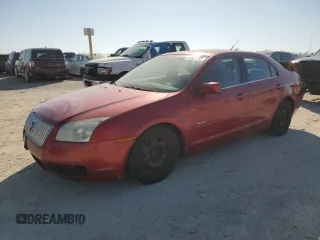 2007 Mercury Milan with VIN 3MEHM07Z07R641086, listed as a Copart auction lot 48499455 with 197,586 mi miles and Salvage Title. Bid and sale history available at carsss.com. Image 1.