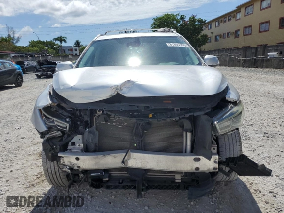 2019 Infiniti QX60 Luxe with VIN 5N1DL0MN5KC520870, listed as a Copart auction lot 61507995 with 55,921 mi miles and Salvage title. Bid and sale history available at DreamBid. Image 5.