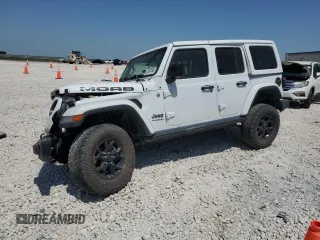 2018 Jeep Wrangler Unlimited Sahara z VIN 1C4HJXEG5JW294430, wystawiony jako Copart lot #52487495 z przebiegiem 86 609 mil mil oraz Szkoda całkowita • Salvage title. Historia ofert i sprzedaży dostępna na DreamBid. Obrazek 1.