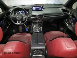 2023 Mazda CX-9 Grand Touring with VIN JM3TCBDY0P0640629, listed as a Copart auction lot 49310145 with 52,425 mi miles and Clean Title. Bid and sale history available at DreamBid. Image 8.