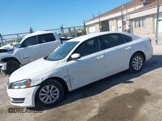 2013 Volkswagen Passat Wolfsburg Edition with VIN 1VWAH7A36DC099987, listed as a IAAI auction lot 42222485 with 106,318 mi miles and . Bid and sale history available at DreamBid. Image 2.
