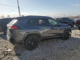 2024 Toyota RAV4 Hybrid SE with VIN JTM16RFV4RD123719, listed as a Copart auction lot 52952275 with 26,394 mi miles and Salvage title. Bid and sale history available at DreamBid. Image 3.
