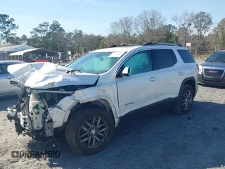 2017 GMC Acadia SLT with VIN 1GKKNMLS5HZ183177, listed as a IAAI auction lot 41753683 with 97,729 mi miles and . Bid and sale history available at carsss.com. Image 2.