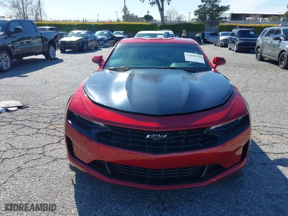 2019 Chevrolet Camaro 1LT with VIN 1G1FA1RXXK0117139, listed as a IAAI auction lot 41809598 with 24,286 mi miles. Bid and sale history available at carsss.com. Image 12.