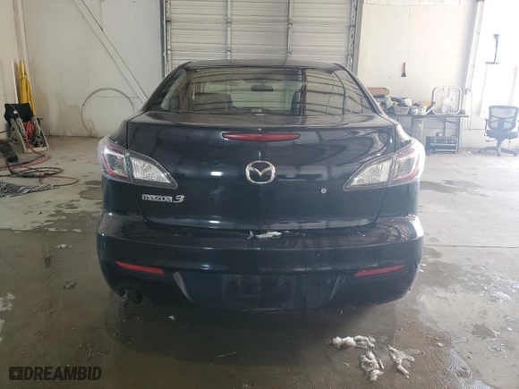 2013 Mazda Mazda3 i SV with VIN JM1BL1TG3D1822001, listed as a Copart auction lot 45711615 with 88,327 mi miles and Salvage Title. Bid and sale history available at carsss.com. Image 6.