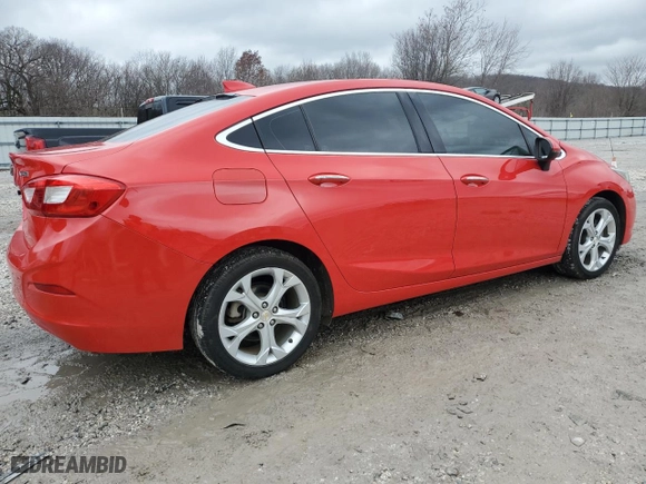2016 Chevrolet Cruze Premier with VIN 1G1BG5SM9G7282876, listed as a Copart auction lot 86012014 with 116,139 mi miles and Salvage Title. Bid and sale history available at carsss.com. Image 3.