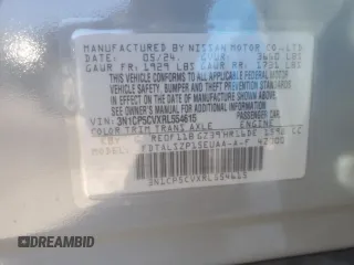 2024 Nissan Kicks SV with VIN 3N1CP5CVXRL554615, listed as a Copart auction lot 44043855 with 2,214 mi miles and Salvage Title. Bid and sale history available at carsss.com. Image 13.