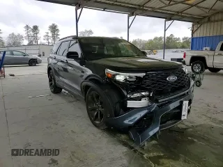 2024 Ford Explorer ST-Line z VIN 1FMSK7KH3RGA80716, wystawiony jako Copart lot #51123065 z przebiegiem 7 265 mil mil oraz Szkoda całkowita • Salvage title. Historia ofert i sprzedaży dostępna na DreamBid. Obrazek 11.