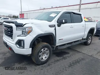 2021 GMC Sierra 1500 AT4 with VIN 1GTP9EEL1MZ425426, listed as a IAAI auction lot 41545890 with 51,298 mi miles. Bid and sale history available at carsss.com. Image 2.