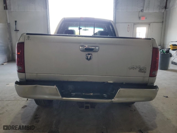 2005 Dodge Ram 1500 SLT with VIN 1D7HU18D85S358677, listed as a Copart auction lot 49873705 with 0 mi miles and Non Repairable. Bid and sale history available at carsss.com. Image 6.