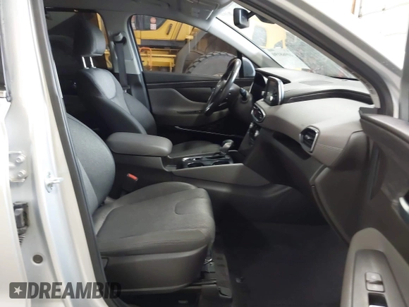 2019 Hyundai Santa Fe SEL with VIN 5NMS33AD3KH119117, listed as a IAAI auction lot 40968190 with 100,350 mi miles and . Bid and sale history available at DreamBid. Image 5.