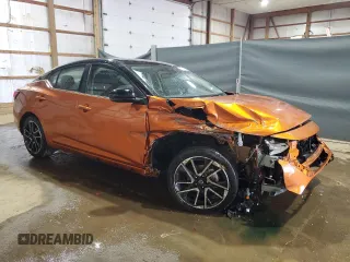 2025 Nissan Sentra SR z VIN 3N1AB8DV9SY250125, wystawiony jako Copart lot #59582255 z przebiegiem 7 012 mil mil oraz Szkoda całkowita • Salvage title. Historia ofert i sprzedaży dostępna na DreamBid. Obrazek 4.