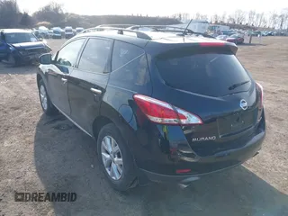 2014 Nissan Murano S with VIN JN8AZ1MW6EW519674, listed as a IAAI auction lot 41702608 with 188,576 mi miles and . Bid and sale history available at DreamBid. Image 3.