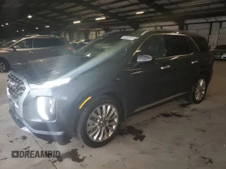 2020 Hyundai Palisade Limited z VIN KM8R54HE0LU038515, wystawiony jako Copart lot #52002615 z przebiegiem 123 377 mil mil oraz Szkoda całkowita • Salvage title. Historia ofert i sprzedaży dostępna na DreamBid. Obrazek 1.