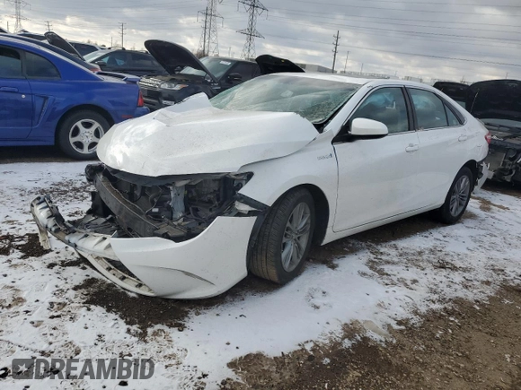 2015 Toyota Camry LE with VIN 4T1BD1FKXFU160573, listed as a Copart auction lot 88470675 with 100,269 mi miles and Salvage Title. Bid and sale history available at DreamBid. Image 1.
