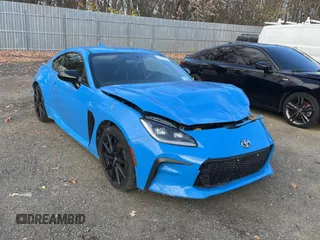 2023 Toyota GR86 Premium with VIN JF1ZNBF18P8750400, listed as a Copart auction lot 81730514 with 28,078 mi miles and Salvage Title. Bid and sale history available at carsss.com. Image 1.