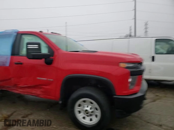 2020 Chevrolet Silverado 3500HD Work Truck with VIN 1GC4YSE79LF345718, listed as a Copart auction lot 83093344 with 0 mi miles and Salvage Title. Bid and sale history available at carsss.com. Image 10.