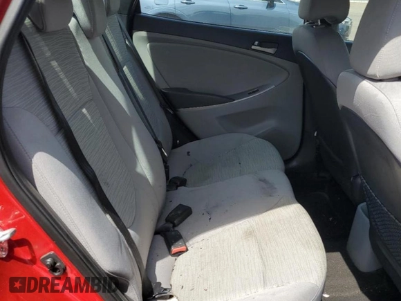 2017 Hyundai Accent Value Edition with VIN KMHCT4AE3HU220903, listed as a Copart auction lot 53548145 with 85,131 mi miles and Salvage Title. Bid and sale history available at DreamBid. Image 10.