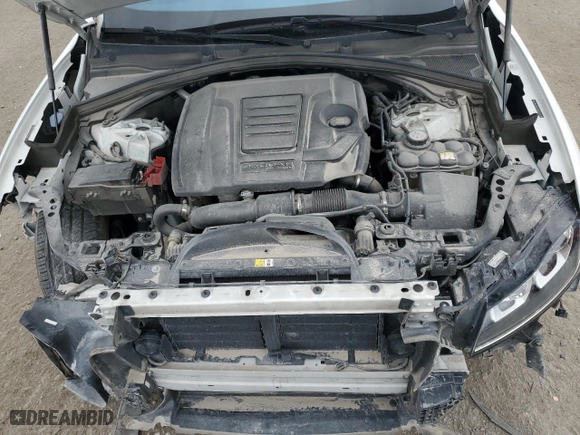 2018 Jaguar F-PACE 25t Premium with VIN SADCJ2FX9JA272704, listed as a Copart auction lot 48439155 with 106,738 mi miles and Salvage Title. Bid and sale history available at carsss.com. Image 12.