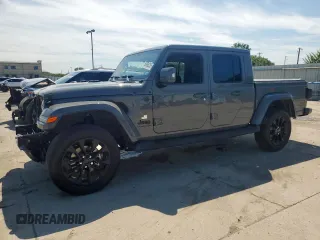 2022 Jeep Gladiator High Altitude z VIN 1C6HJTFG0NL178705, wystawiony jako Copart lot #60988265 z przebiegiem 51 143 mil mil oraz Szkoda całkowita • Salvage title. Historia ofert i sprzedaży dostępna na DreamBid. Obrazek 1.