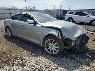 2013 Jaguar XJ with VIN SAJWA1C75D8V50969, listed as a Copart auction lot 53834985 with Not Provided miles and Salvage Title. Bid and sale history available at DreamBid. Image 4.