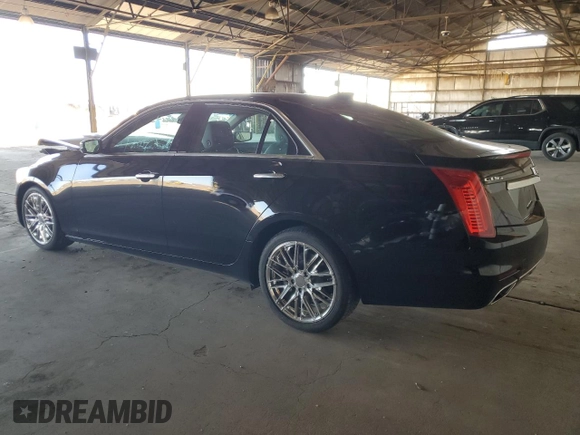 2016 Cadillac CTS Luxury Collection AWD with VIN 1G6AX5SS2G0114705, listed as a Copart auction lot 81283424 with 72,291 mi miles and Salvage Title. Bid and sale history available at DreamBid. Image 2.