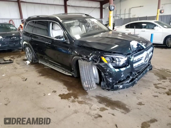 2021 Mercedes-Benz GLS 450 with VIN 4JGFF5KE6MA419030, listed as a Copart auction lot 59041075 with 39,780 mi miles and Salvage title. Bid and sale history available at DreamBid. Image 15.