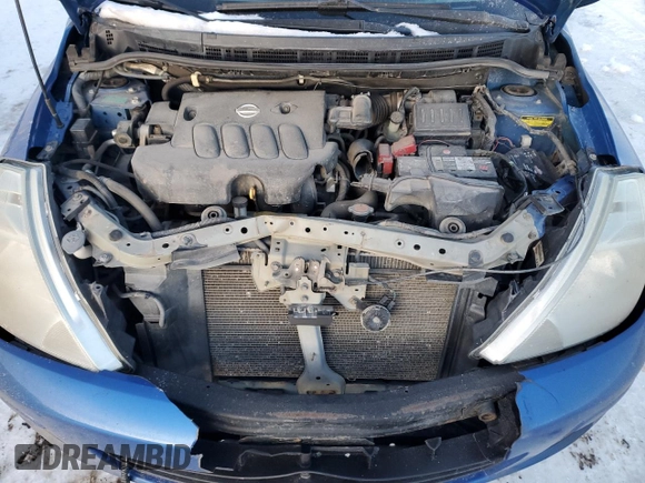 2009 Nissan Versa S with VIN 3N1BC13E89L375148, listed as a Copart auction lot 41511275 with 177,341 mi miles and Salvage Title. Bid and sale history available at DreamBid. Image 11.