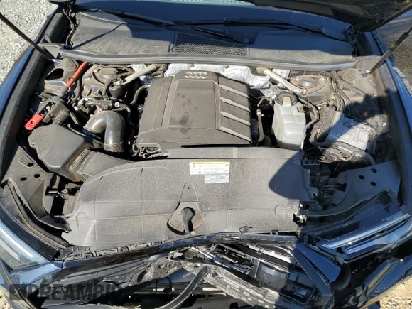 2020 Audi A6 Premium Plus with VIN WAUE8AF2XLN055248, listed as a Copart auction lot 43851555 with 0 mi miles and Salvage Title. Bid and sale history available at carsss.com. Image 12.