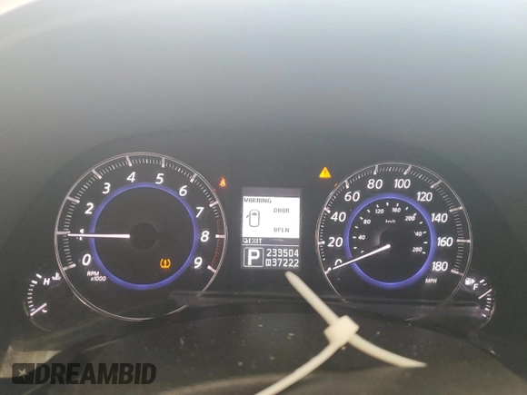 2012 Infiniti FX with VIN JN8AS1MW0CM151991, listed as a Copart auction lot 62038085 with 233,504 mi miles and Salvage title. Bid and sale history available at DreamBid. Image 9.
