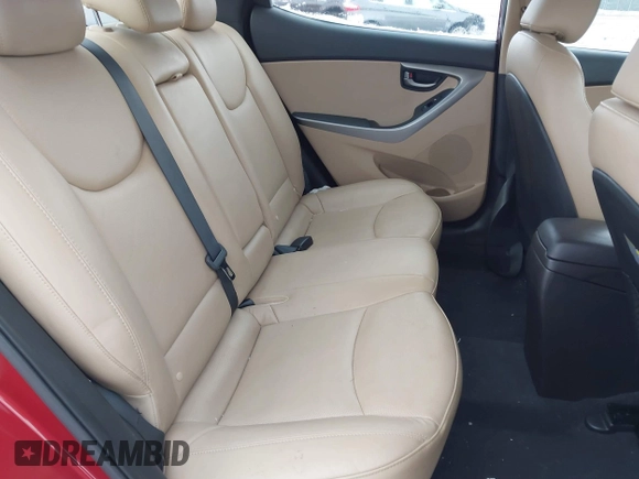2013 Hyundai Elantra Limited with VIN 5NPDH4AE2DH220146, listed as a IAAI auction lot 41329053 with 123,652 mi miles and . Bid and sale history available at DreamBid. Image 8.