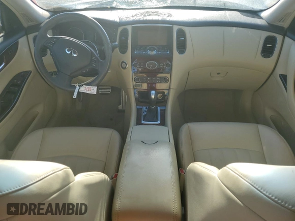 2017 Infiniti QX50 with VIN JN1BJ0RRXHM408987, listed as a Copart auction lot 49341714 with 38,051 mi miles. Bid and sale history available at carsss.com. Image 8.