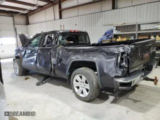 2015 GMC Sierra 1500 SLE with VIN 1GTV2UEC4FZ390910, listed as a Copart auction lot 48043215 with 75,608 mi miles and Salvage Title. Bid and sale history available at carsss.com. Image 2.