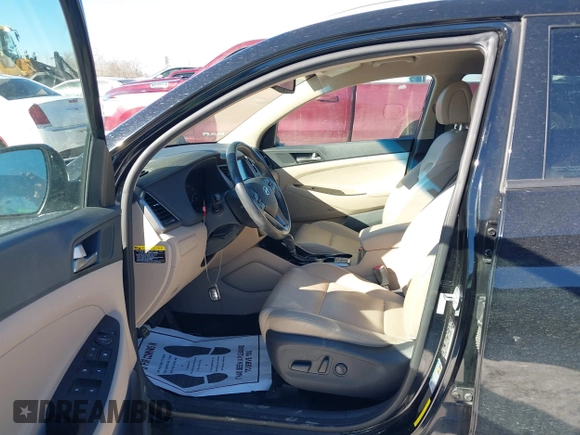 2018 Hyundai Tucson SEL with VIN KM8J3CA42JU643213, listed as a IAAI auction lot 41199302 with 91,480 mi miles and . Bid and sale history available at DreamBid. Image 5.