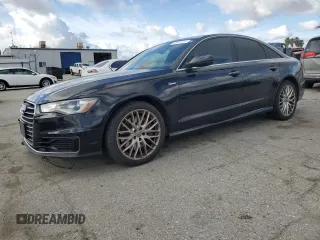 2016 Audi A6 Premium Plus with VIN WAUFGAFC7GN004764, listed as a Copart auction lot 51009115 with 89,402 mi miles and Salvage Title. Bid and sale history available at DreamBid. Image 1.