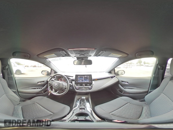 2019 Toyota Corolla Hatchback SE with VIN JTNK4RBE4K3064176, listed as a Copart auction lot 76322054 with 44,187 mi miles and Salvage Title. Bid and sale history available at carsss.com. Image 12.