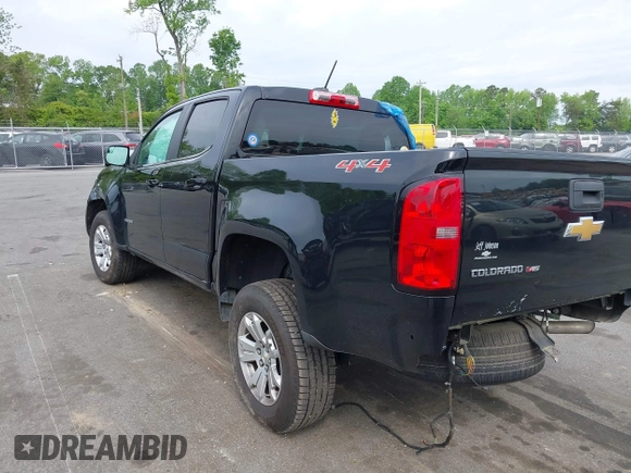 2020 Chevrolet Colorado 4WD LT with VIN 1GCGTCEN6L1189568, listed as a IAAI auction lot 42097979 with 64,919 mi miles and . Bid and sale history available at DreamBid. Image 3.