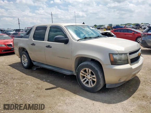 2007 Chevrolet Avalanche 3LT with VIN 3GNEC12057G132099, listed as a Copart auction lot 60236445 with Not provided miles and Clean title. Bid and sale history available at DreamBid. Image 4.