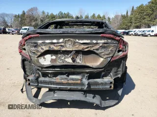 2017 Honda Civic Sedan Si with VIN 2HGFC1E50HH700573, listed as a Copart auction lot 42122985 with 0 mi miles and Salvage Title. Bid and sale history available at carsss.com. Image 6.