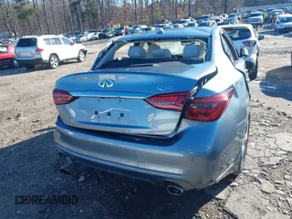 2020 Infiniti Q50 Luxe with VIN JN1EV7AP6LM201347, listed as a IAAI auction lot 41541566 with 29,697 mi miles and . Bid and sale history available at DreamBid. Image 16.