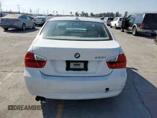 2007 BMW 3 Series 328i with VIN WBAVC53527FZ74813, listed as a Copart auction lot 62311675 with 159,332 mi miles and Salvage title. Bid and sale history available at DreamBid. Image 6.