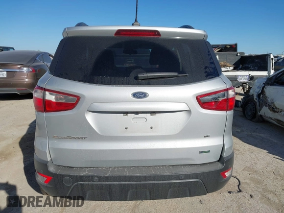 2019 Ford EcoSport SE with VIN MAJ3S2GE3KC269072, listed as a IAAI auction lot 41836009 with 18,484 mi miles and . Bid and sale history available at DreamBid. Image 16.
