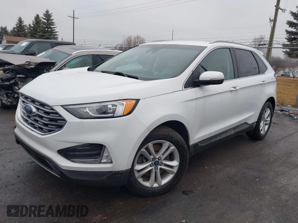 2020 Ford Edge SEL with VIN 2FMPK4J96LBA34763, listed as a IAAI auction lot 41684170 with 16,826 mi miles. Bid and sale history available at carsss.com. Image 18.