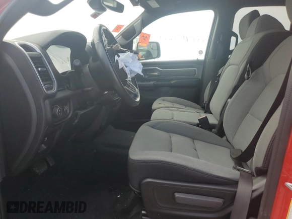 2023 Ram 1500 Big Horn with VIN 1C6SRFBTXPN535513, listed as a Copart auction lot 61135425 with Not provided miles and Salvage title. Bid and sale history available at DreamBid. Image 7.