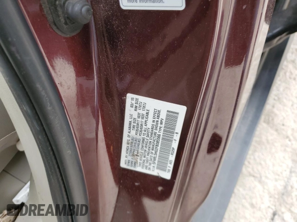 2015 Honda Odyssey EX-L with VIN 5FNRL5H62FB085566, listed as a Copart auction lot 50026065 with Not Provided miles and Non Repairable. Bid and sale history available at DreamBid. Image 13.
