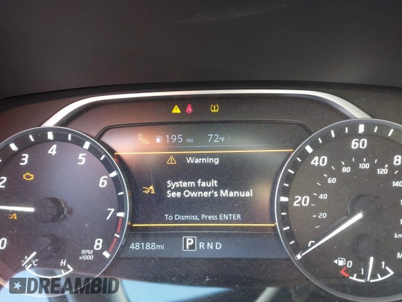 2023 Nissan Frontier SV with VIN 1N6ED1EJ2PN631196, listed as a IAAI auction lot 41841551 with 48,188 mi miles and . Bid and sale history available at DreamBid. Image 7.