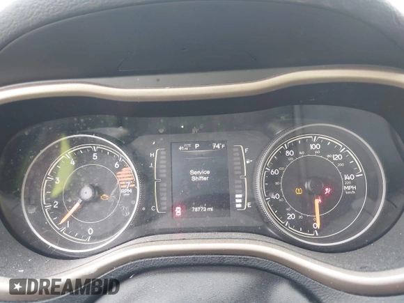 2017 Jeep Cherokee Sport with VIN 1C4PJLAB6HW617599, listed as a IAAI auction lot 42456069 with 78,773 mi miles and . Bid and sale history available at DreamBid. Image 7.