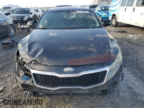 2013 Kia Optima EX with VIN 5XXGN4A79DG118068, listed as a Copart auction lot 47100765 with 154,890 mi miles and Salvage Title. Bid and sale history available at carsss.com. Image 5.