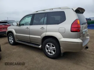 2004 Lexus GX 470 z VIN JTJBT20X740033069, wystawiony jako Copart lot #56011045 z przebiegiem 263 891 mil mil oraz Tytuł czysty. Historia ofert i sprzedaży dostępna na DreamBid. Obrazek 2.